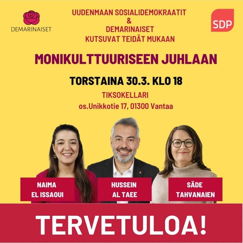 Monikulttuurinen juhla torstaina Tiksolla