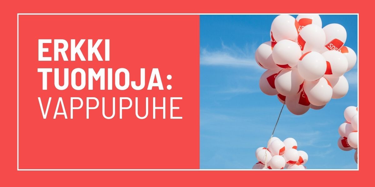 Erkki Tuomioja: Vappupuhe