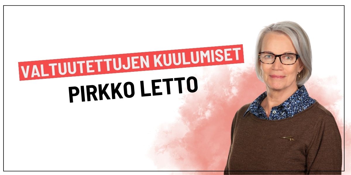 Pirkko Letto: Maanantai oli todellinen kokous- ja miljoonapäivä