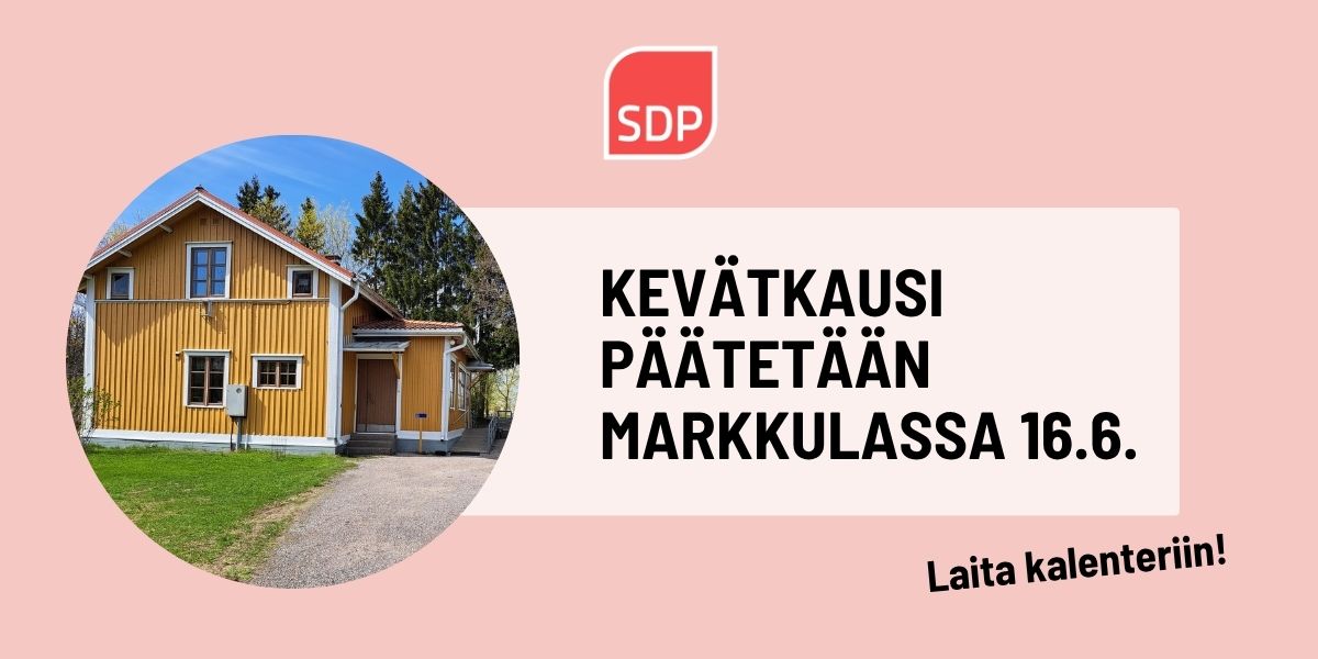 KEVÄTKAUSI PÄÄTETÄÄN MARKKULASSA 16.6.